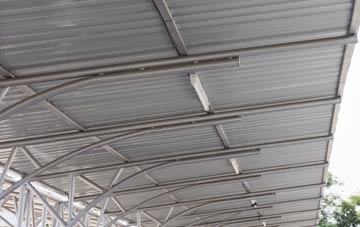 installing Little Washbourne metal roofing