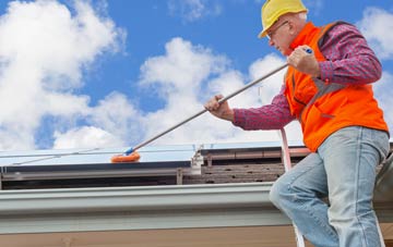 Little Washbourne soft wash roof cleaning